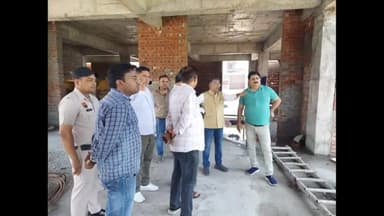 जगाधरी: अंतिम चरण में पहुंचा गतौली के सामुदायिक केंद्र का निर्माण, मेयर मदन चौहान ने किया निरीक्षण