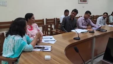 गंगानगर: जिला कलेक्ट्रेट सभागार में एक दिवसीय मेगा जॉब फेयर के आयोजन को लेकर एडीएम प्रशासन ने अधिकारियों को दिए निर्देश