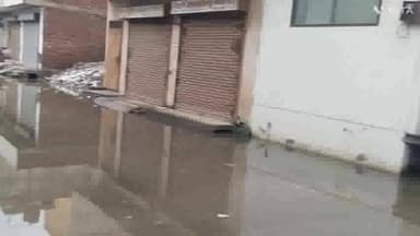 अम्बाला: मूसलाधार बारिश के चलते मानव विहार हुआ जलमग्न, रहवासियों को हो रही परेशानी