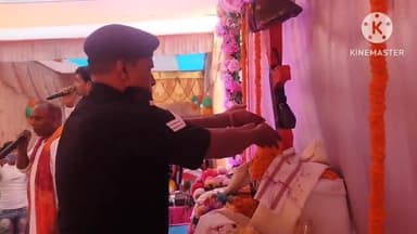 पतरातू: भुरकुंडा के ग्लास फैक्ट्री में एच.एन. यादव के घर पर मनाया गया कारगिल दिवस