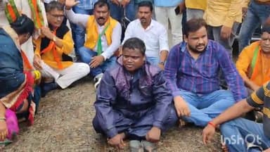 सुकमा: एर्राबोर में दुष्कर्म मामले को लेकर भाजपाइयों ने किया NH30 पर चक्काजाम