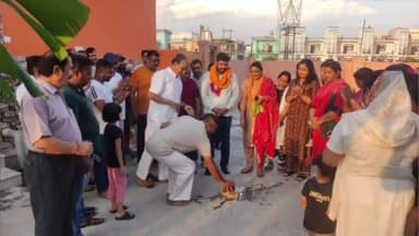 हरिद्वार: शिवालिकनगर नगर पालिका परिषद अध्यक्ष ने 50 दिन 150 काम के अंतर्गत वार्ड नंबर 5 में विभिन्न कार्यों का किया शिलान्यास