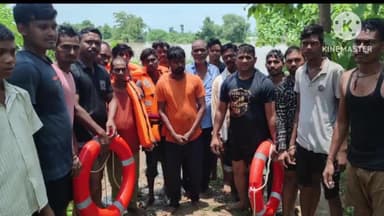 समुद्रपूर: गव्हा येथे पुराच्या पाण्यात अडकलेल्या ४ जणांना करण्यात आले रेस्कू