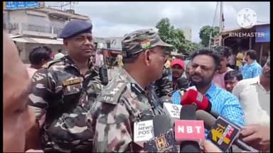 कांके: दलादली चौक पर सुभाष मुंडा की हत्या के मामले में ग्रामीण एसपी नौशाद आलम ने प्रेस को किया संबोधित