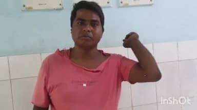 खगड़िया: शहर के रेलवे कॉलोनी में पैसों को लेकर छोटे भाई ने बड़े भाई को चाकू मारकर किया जख्मी