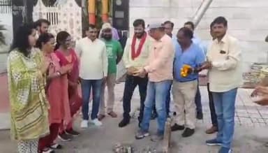 हरिद्वार: नगर पालिका परिषद अध्यक्ष ने '50 दिन 150 काम' कार्यक्रम के समापन पर शिवालिक नगर में कई कार्यों का किया शुभारंभ