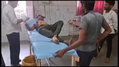 शिवपुरी नगर: धुनि ककरौआ गांव में खराब सड़क पर बाइक के अनियंत्रित होने से गिरकर किसान हुआ घायल, जिला अस्पताल में कराया गया भर्ती