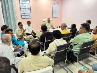 सरई: बैढ़न थाने में मुहर्रम को लेकर शांति समिति की बैठक का हुआ आयोजन