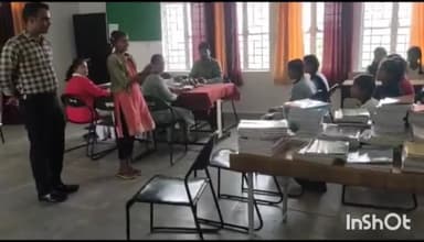 गुना नगर: कस्तूरबा बालिका छात्रावास गुना में जिला अस्पताल की टीम ने 150 छात्राओं की जांच कर आई फ्लू से बचने के बताए तरीके