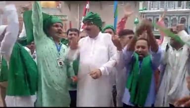 करपी: मुहर्रम के मौके पर किंजर में ताजिया जुलूस का समाजसेवी सुनील कुमार सिंह ने फीता काटकर किया उद्घाटन