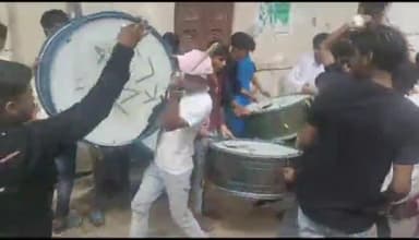 सरमथुरा: साहनी पाड़ा मस्जिद से निकाले गए ताजिये, दरगाह तालाब में हुए सुपुर्द-ए-खाक; सुरक्षा व्यवस्था रही चाक चौबंद