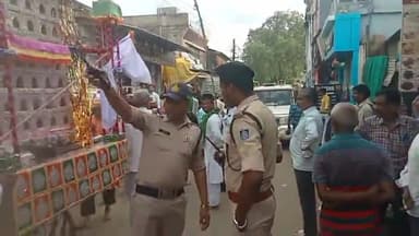 सोहागपुर: नगर में मोहर्रम को लेकर पुलिस अधीक्षक के निर्देश पर पुलिस की रही चौक चौबंद व्यवस्था