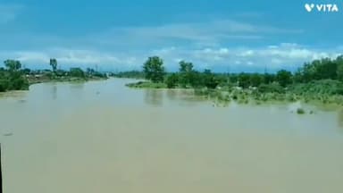 अम्बाला: जिले में घग्गर नदी के टूटे बांधो को भारतीय किसान शहीद भगत सिंह द्वारा किसने के सहयोग से किया जाएगा पक्का