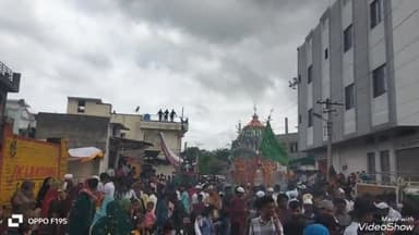 जालौर: जालौर में मोहर्रम के त्यौहार को लेकर शहर में निकाला गया जुलूस, पुलिस प्रशासन रहा मौजूद