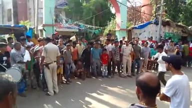 पालीगंज: पालीगंज नगर बाजार में निकाला गया मुहर्रम जुलूस