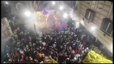 डग: कत्ल की रात पर डग कस्बे व क्षेत्र में मातमी धुनों के साथ ताजिये निकालकर इमाम हुसैन की शहादत को किया याद