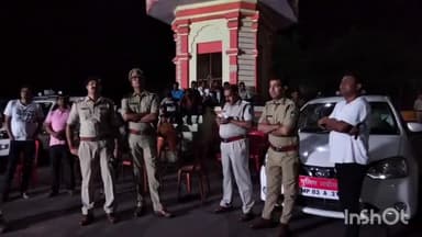 टीकमगढ़: टीकमगढ़ शहर में रात्रि में निकले ताजिए किले के मैदान में हुए इकट्ठे पुलिस अधीक्षक ने देखी व्यवस्थाएं