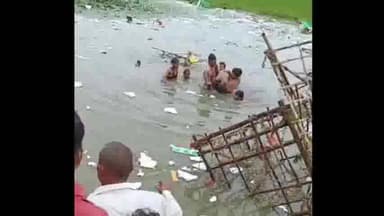 बिलारी: जाफरपुर में कर्बला पर गए 2 बच्चे डूबे, एक की हुई मौत