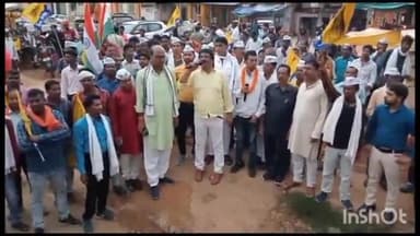 बतौली: आम आदमी पार्टी ने बतौली में बदलाव यात्रा का किया आयोजन, पदाधिकारी रहे उपस्थित