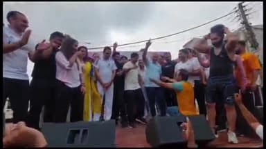 पानीपत: सेक्टर-25 में राहगीरी कार्यक्रम में सांसद, डीसी व एसपी समेत कई प्रशासनिक अधिकारियों ने जमकर किया डांस