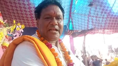 सती माता मंदिर पर श्रीमद् भागवत कथा में व्यास जी द्वारा सुदामा चरित की कथा सुनाइए