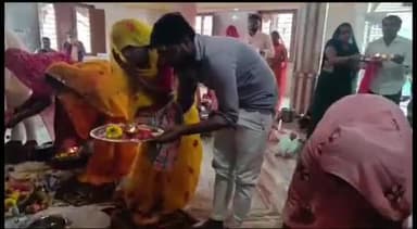 सरदारपुर: छडावद में निशुल्क पार्थिव शिवलिंग पूजन व  रुद्राभिषेक  का आयोजन हुआ सम्पन्न