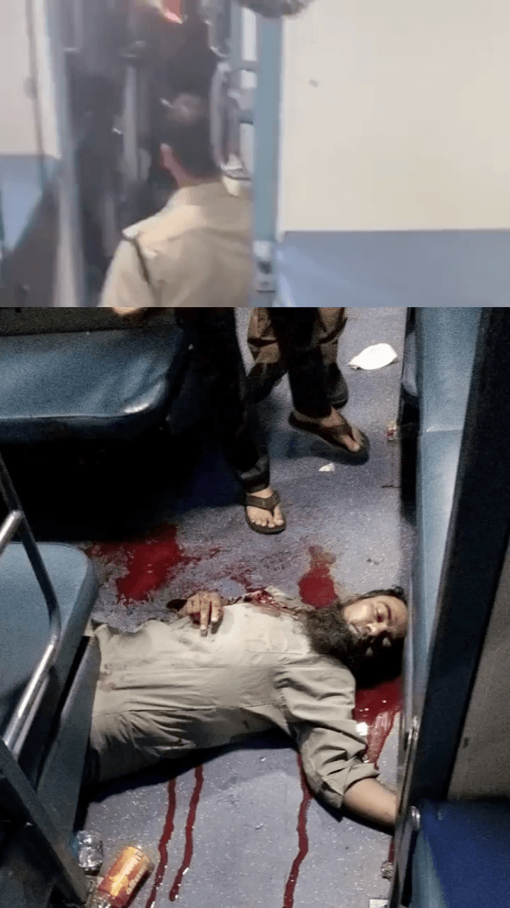 ट्रेन में RPF कॉन्स्टेबल ने 4 लोगों की गोली मारकर की हत्या, जिसमें 3 मुसलमान the #RPFConstableKillsFour #CommunalViolence #JaipurMumbaiTrain