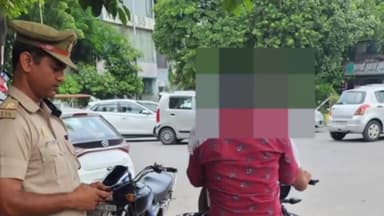 गाज़ियाबाद: जिले में यातायात पुलिस में नियमों का उल्लंघन करने वाले 7009 वाहनों के किए चालान, 13 वाहन किए सीज