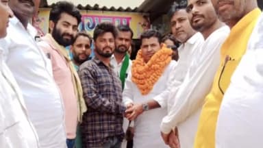 करगहर: युवा राजद के नवनियुक्त प्रदेश अध्यक्ष राजेश यादव का कोचस में राजद कार्यकर्ताओं ने किया भव्य स्वागत