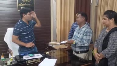 हाथरस: उत्तर प्रदेश लेखपाल संघ शाखा सदर तहसील के लेखपालों ने 7 सूत्रीय मांगों को लेकर उपजिलाधिकारी को दिया ज्ञापन