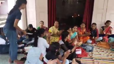 फुलवारी: फुलवारी शरीफ थाना मंदिर परिसर में किशोरियों को दिया गया प्रशिक्षण