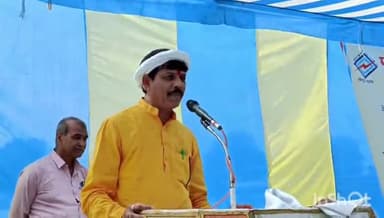 घुवारा: सिमरिया तिगड्डा के पास विद्युत उपकेंद्र का किया गया भूमिपूजन