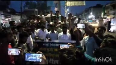दौसा: तोला गुर्जर भीलवाड़ा को न्याय दिलाने की मांग को लेकर पीजी कॉलेज दोसा से गांधी तिराहा तक निकाला कैंडल मार्च,