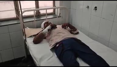 अलवर: दिल्ली-मुंबई एक्सप्रेस वे पर पिनान के समीप ट्रक व कैंटर के बीच हुई भिड़ंत, 4 लोग हुए घायल