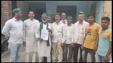 हसनपुर: भाकियू लोकशक्ति ने पंचायत कर SDM को सौंपा ज्ञापन, छुट्टा पशुओं को तत्काल पकड़वाने की मांग