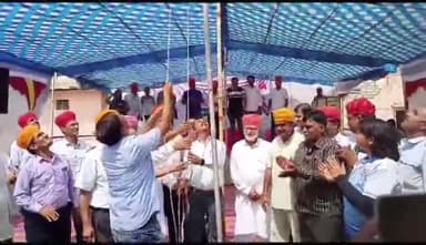 मेड़ता: शहर के किसान छात्रावास में ग्रामीण एवं शहरी ओलंपिक प्रतियोगिता का हुआ आगाज, 2857 खिलाड़ी लेंगे भाग