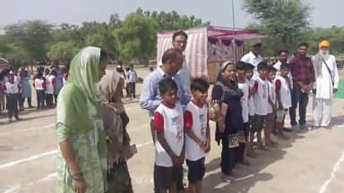 रावला: 13DOL व 10DOL ग्राम पंचायतों के राजकीय उच्च माध्यमिक विद्यालयों में ग्रामीण ओलंपिक का हुआ आगाज, गणमान्य लोग रहे मौजूद