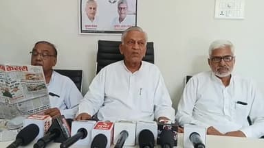 हांसी: दिल्ली रोड स्थित कार्यालय में पूर्व मंत्री सुभाष गोयल ने कहा- सच्चाई की जीत हुई, राहुल गांधी को SC से राहत मिली