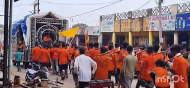 नरसिंहगढ़: कावड़ यात्रा लेकर नरसिंहगढ़ पहुंचे शिव भक्त, लगे बम-बम भोले के नारे