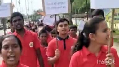 सुकमा: कोण्टा में स्वीप कार्यक्रम के तहत बच्चों ने नगर में निकाली प्रभात रैली दिया मतदाता जागरूकता का संदेश