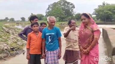 बेमेतरा: बैजी गांव में बाढ़ के हालातों का BJP नेत्री संध्या परघनिया ने लिया जायजा,ग्रामीणों से की मुलाकात