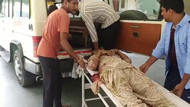 हांसी: हांसी-दिल्ली बाई पास पर मुंढाल के पास तेज रफ्तार क्रूजर गाड़ी का फटा टायर, 9 लोग हुए घायल