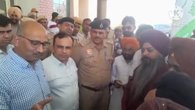 जगाधरी: भारतीय किसान यूनियन ने बिलासपुर एसडीएम को यूरिया खाद दिलाने व किसानों की अन्य मांगों को लेकर सौंपा ज्ञापन