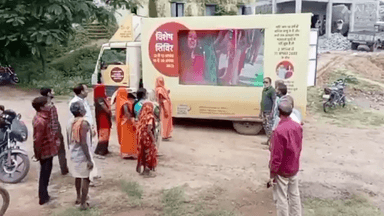 चितरंगी: जिले के अलग-अलग स्थानों पर मतदाता जागरूकता रथ के माध्यम से मतदाताओं को मतदान के प्रति किया जा रहा है जागरूक