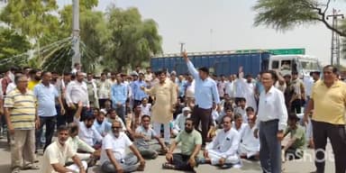 खाजूवाला: मंत्री गोविंदराम मेघवाल ने किया अनूपगढ़ ज़िले का उद्घाटन, विरोध में खाजूवाला क्षेत्र रहा बंद