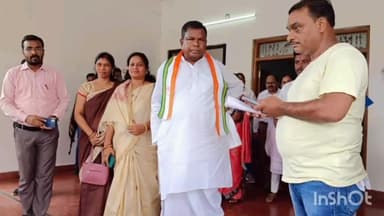 सुकमा: सुकमा के कलेक्ट्रेट में संविदा कर्मचारी संघ ने मंत्री कवासी लखमा को सौंपा ज्ञापन