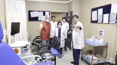 नरेन्द्रनगर: नरेन्द्रनगर:AIIMS मे केंद्रीय स्वास्थ्य सचिव स़ुधांश पंत का दौरा,लिया व्यवस्थाओं का जायजा