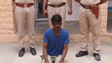 नागौर: नागौर की कोतवाली थाना पुलिस ने चोरी के प्रकरण में कार्रवाई करते हुए नागौर कस्बे से एक आरोपी को किया गिरफतार