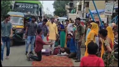 ब्यावरा: शहर के अंजनी लाल मंदिर से राजस्थान के कामखेड़ा मंदिर तक महेश राव ने शुरू की 70 किलोमीटर की लोटन यात्रा