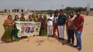 फलौदी: विप्र फाउंडेशन के तत्वावधान में फलोदी के गोधरली नंदीशाला में महिला शक्ति के हाथों किया गया 2100 पौधों का पौधारोपण